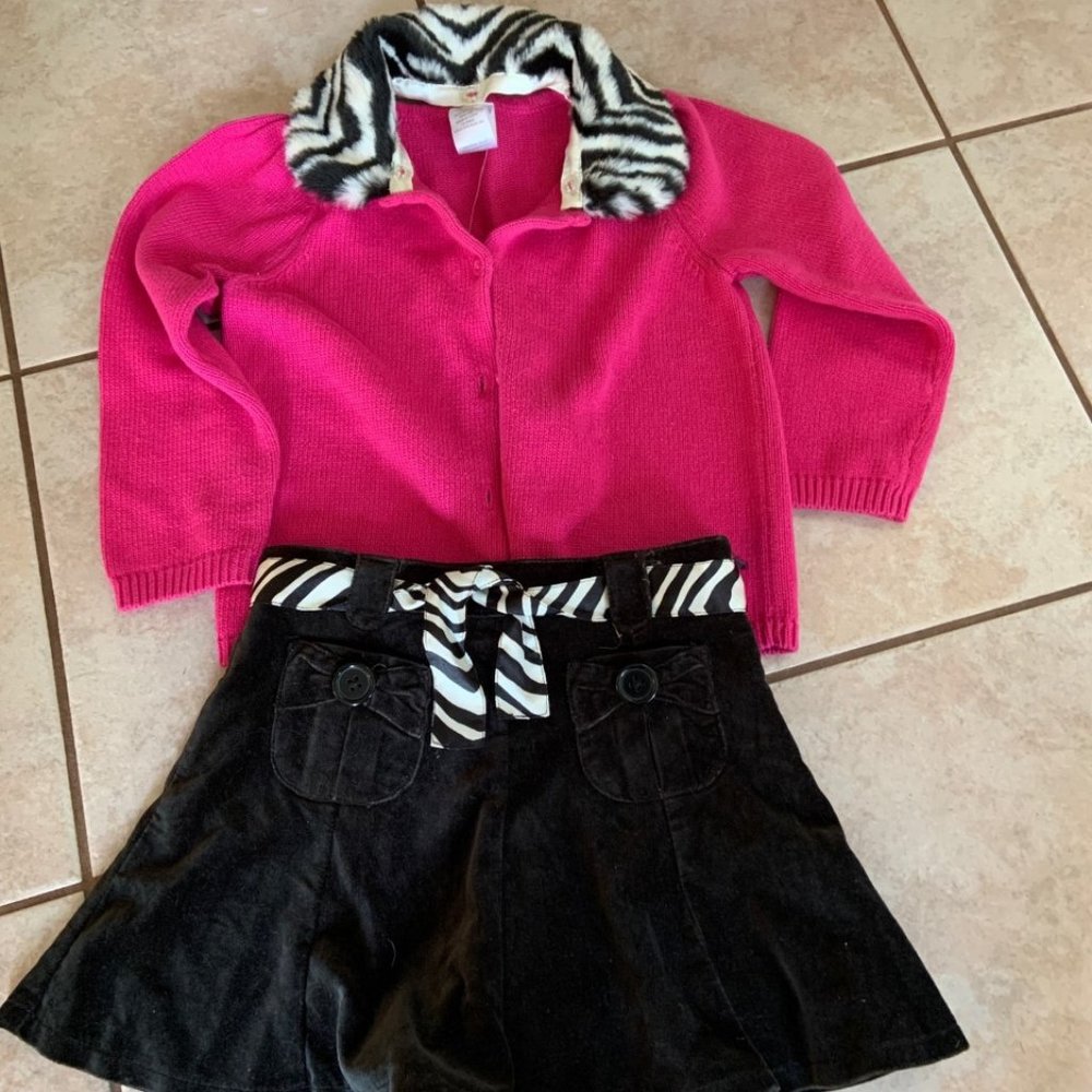 Brand New Skirt and Sweater set 4T